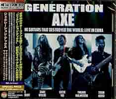 欧2discs LP Generation Axe The Guitars That Destroyed The World: Live In China 021405EMU Ear Music /00520 Amazon.com: The Guitars That Destroyed The World: Live In