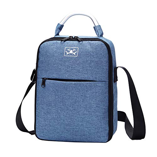 DJFEI Étui de Transport pour DJI Mavic Mini 2, Sac De Rangement Valise étanche à Double Protection Antichoc pour DJI Mavic Mini 2 Drone et Accessoires (Bleu)