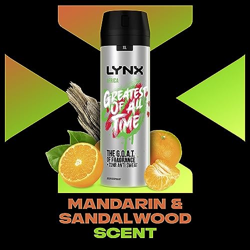 Lynx Africa Anti-Perspirant Deodorant Spray 72 hour protection against odour and wetness no fuss aerosol for all-day freshness 3x 200 ml - Image 7