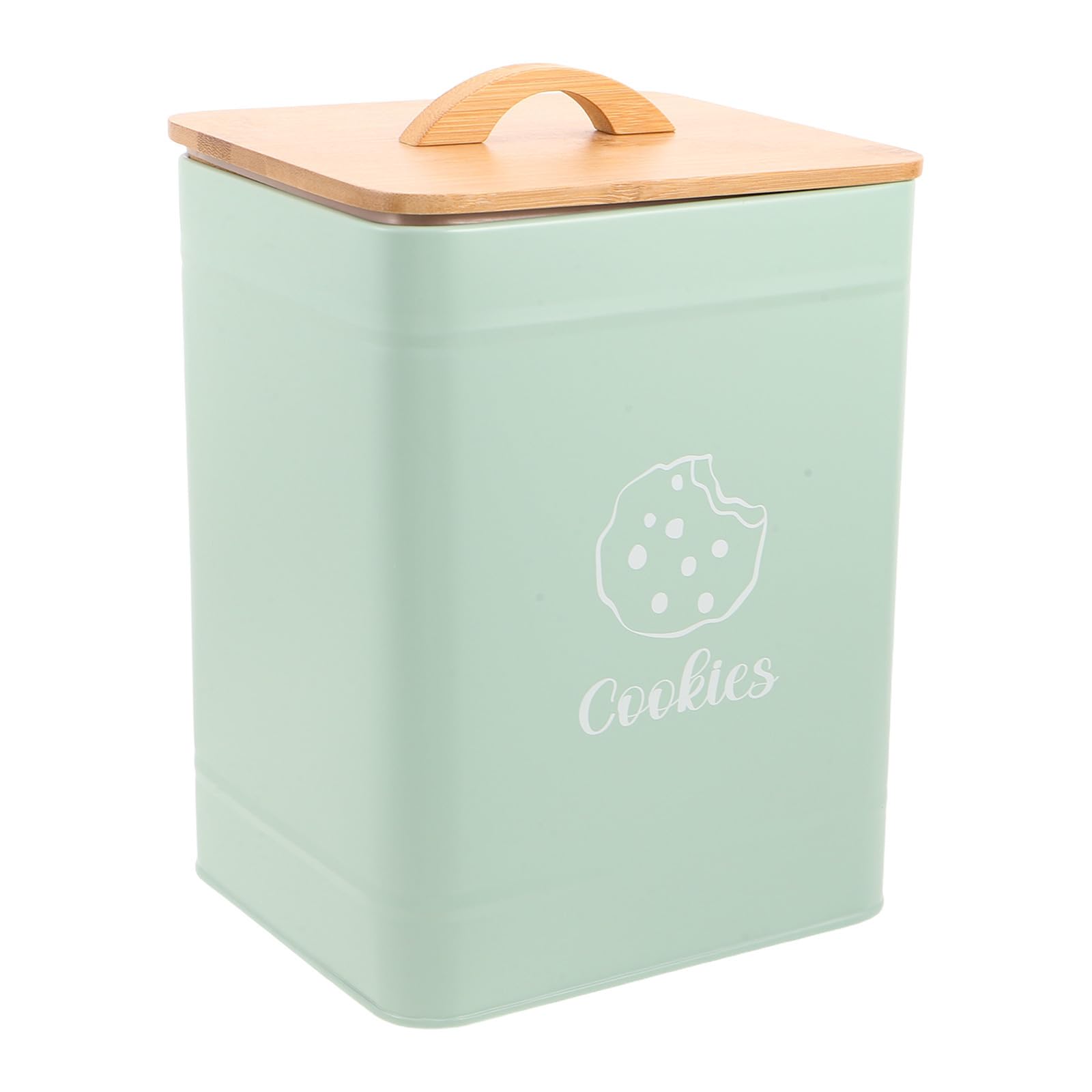 Cabilock Barattolo Chiaro Ermetico Coperchio con Verde, per Biscotti