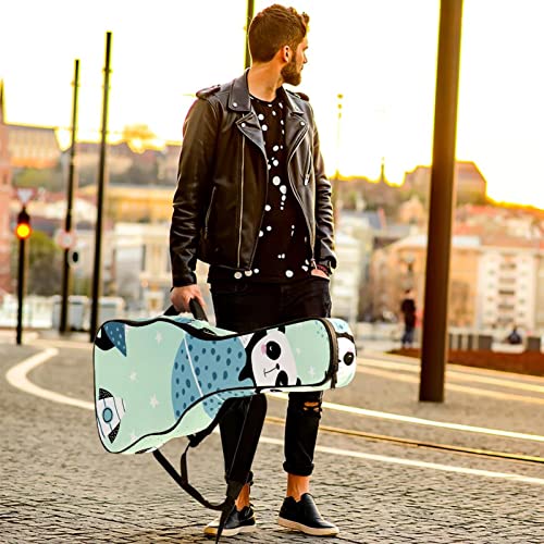 Sac à dos imperméable pour guitare acoustique – Éléments égyptiens – Éléments rembourrés – Housse pour guitare classique… - Les Beatles, Paul McCartney, John Lennon, RIngo Starr, George Harrison Sac à dos imperméable pour guitare acoustique - Éléments égyptiens - Éléments rembourrés - Housse pour guitare classique… – Image 7