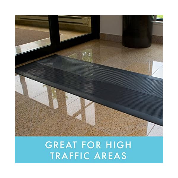CLIMATEX Indoor/Outdoor Rubber Runner Mat, Door Mat For Floor