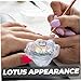 NOLITOY Unique Crystal Modeling Nail Art Cup Thick Base Manicure Supplies for Liquid Mixing