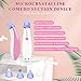 Blackhead Remover Vacuum-Goojodoq Electric Facial Pore Cleaner Acne Comedone Extractor Kit with 4 Suction Probes and 3 Adjustable Suction Force for All Skins -USB Rechargeable