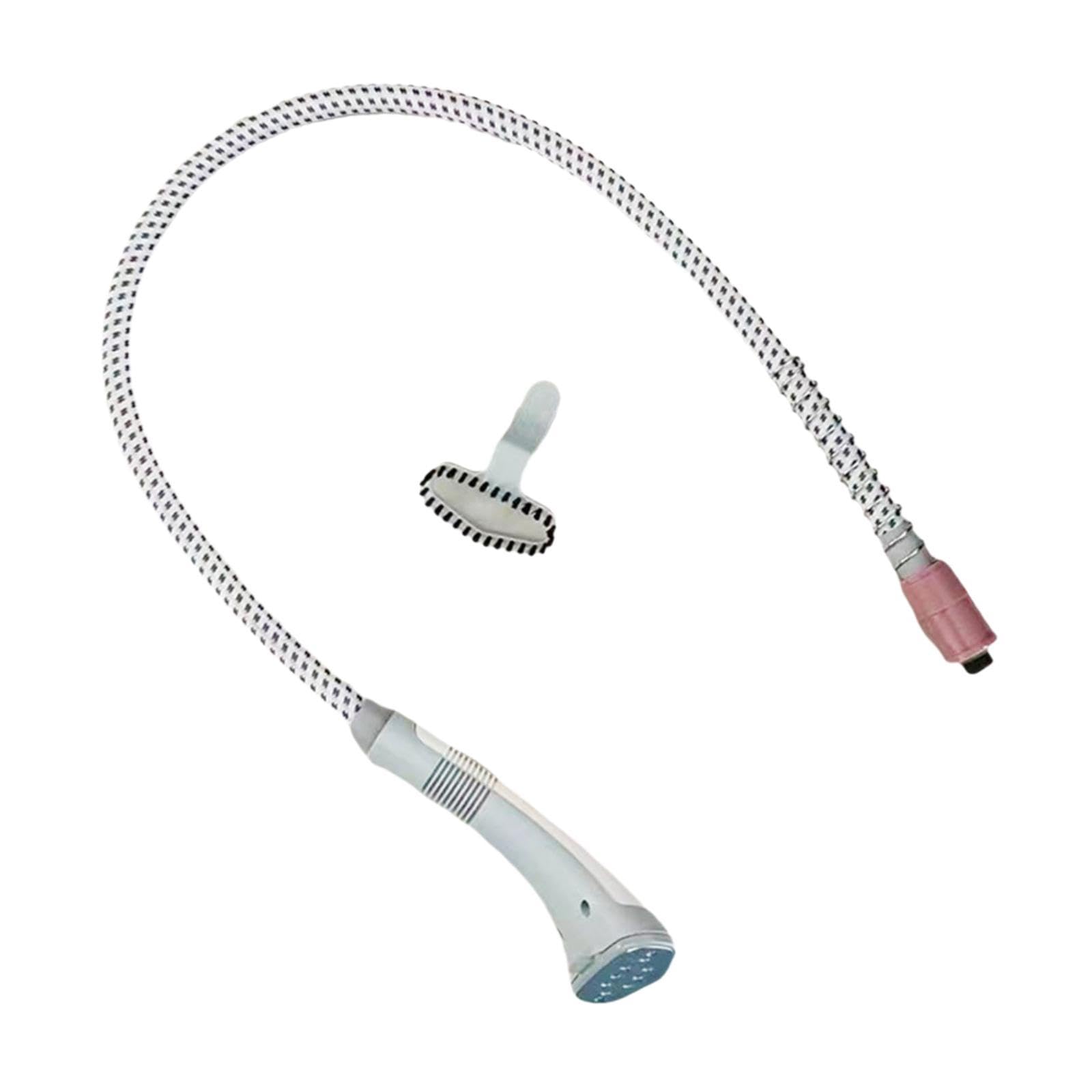 Garment Steamer Guide Hose Threaded Type Ironing Head Replacement with Brush|Carpet Steamers|Home & Garden-image-0