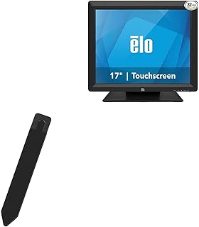BoxWave Stylus Pouch Compatible with Elo 17-inch (5:4) EloPOS System - Stylus PortaPouch, Stylus Holder Carrier Portable Self-Adhesive for Elo 17-inch (5:4) EloPOS System - Jet Black