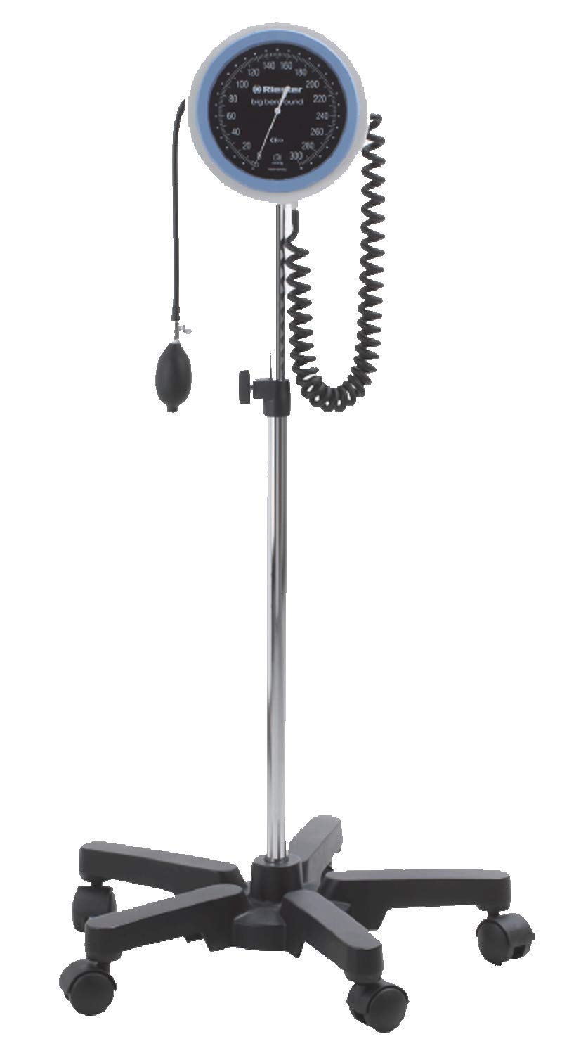Riester Sfigmomanometro modello da pavimento Big Ben rotondo con un pezzo adulto polsino 2 tubo