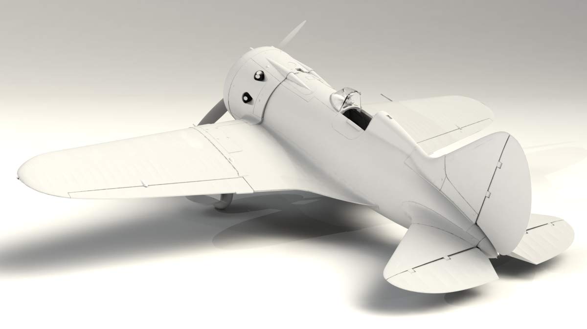 Amazon | ICM 1/32 ソ連空軍 ポリカルポフI-16 タイプ10