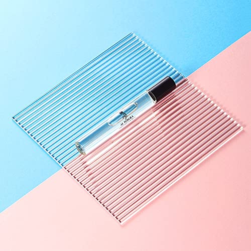 Image of Plexiglass Perpex 1 /8' Acrylic Striped Wave Board, 12in PMMA /Acrylic Streak Striped Sheet