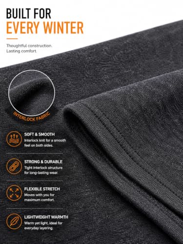 Image of BODYCARE Gold Plus Premium Range Men's Thermal Vest, Round Neck Full Sleeves Winter Innerwear, High Warmth, Superior Flexibility