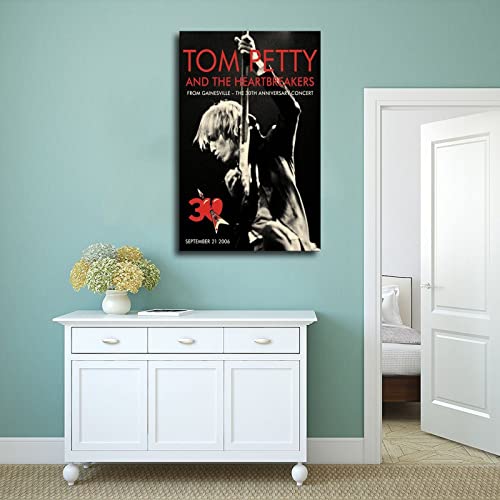 RIKCAT Poster sur toile Tom Petty et les briseurs de cœur – Décoration de chambre à coucher – Paysage sportif – Décoration de bureau – Cadeau – 60 x 90 cm - Les Beatles, Paul McCartney, John Lennon, RIngo Starr, George Harrison RIKCAT Poster sur toile Tom Petty et les briseurs de cœur - Décoration de chambre à coucher - Paysage sportif - Décoration de bureau - Cadeau - 60 x 90 cm – Image 5