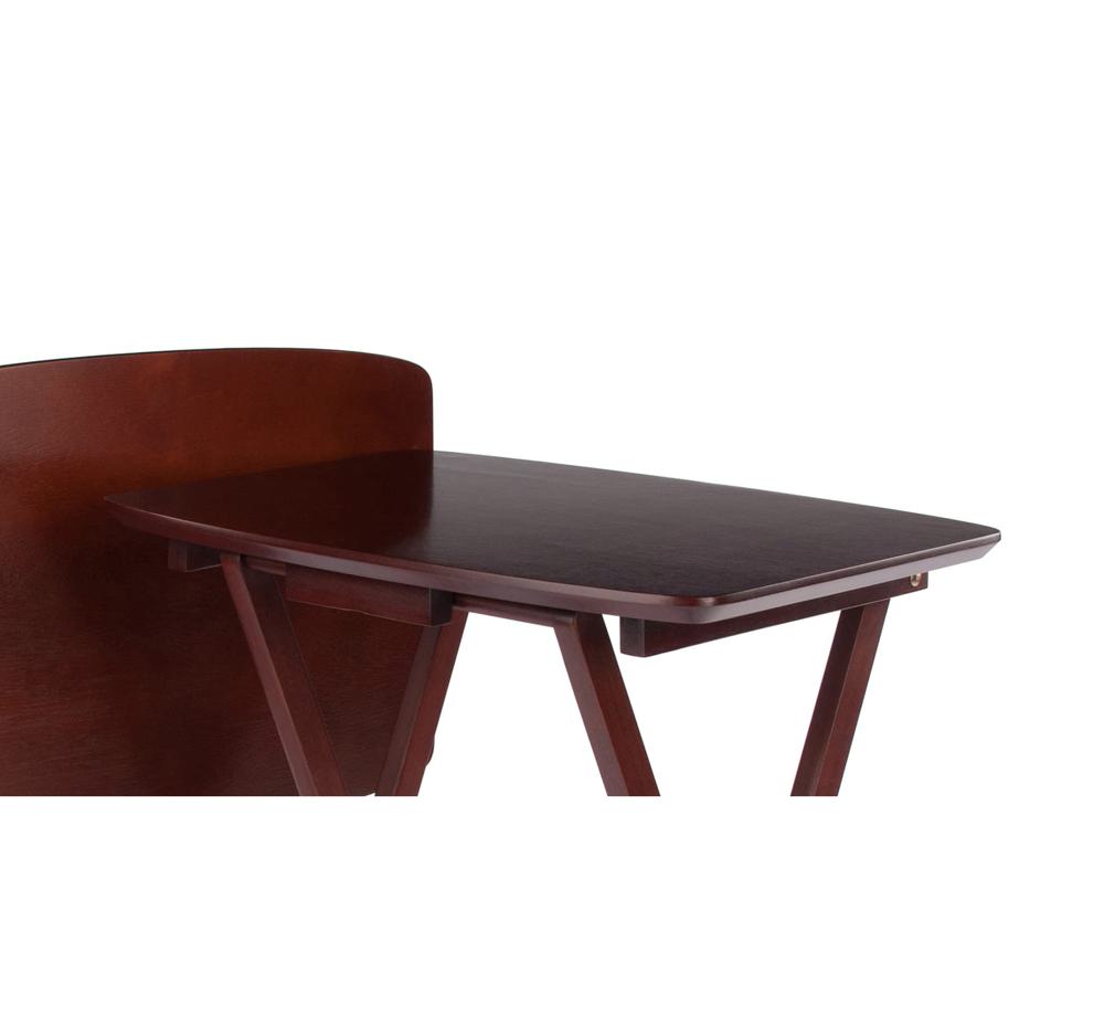 Amazon.com: Winsome Darlene Set of 2 Foldable Snack Tables, Easy