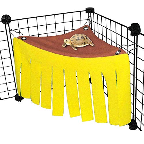 VILLCASE Rede de Papagaio Gaiola de PÃ¡ssaro Habitat de Rede RÃ©ptil DecoraÃ§Ã£o para Escalada Algod