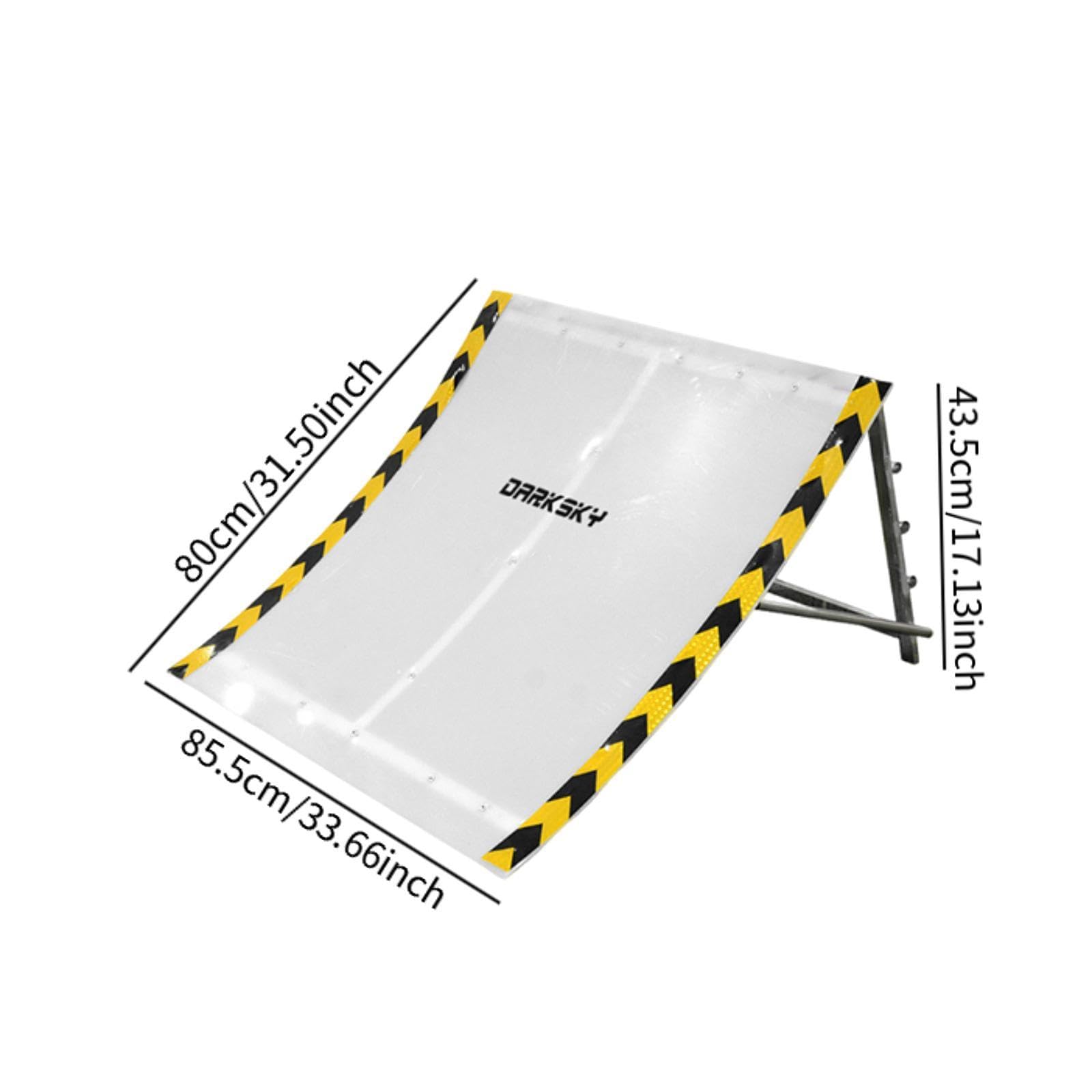Rampa para Autos RC con Texturizada Bisagras Reforzadas y Estructura Ligera Adecuada para Reuniones Familiares Domésticas y, 85,5 x 80 x 43,5 cm