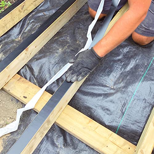 LLPT Deck Joist Tape 101mm x 15m x 1.2mm Butyl Flashing Joist Protection Tape Strong Heavy