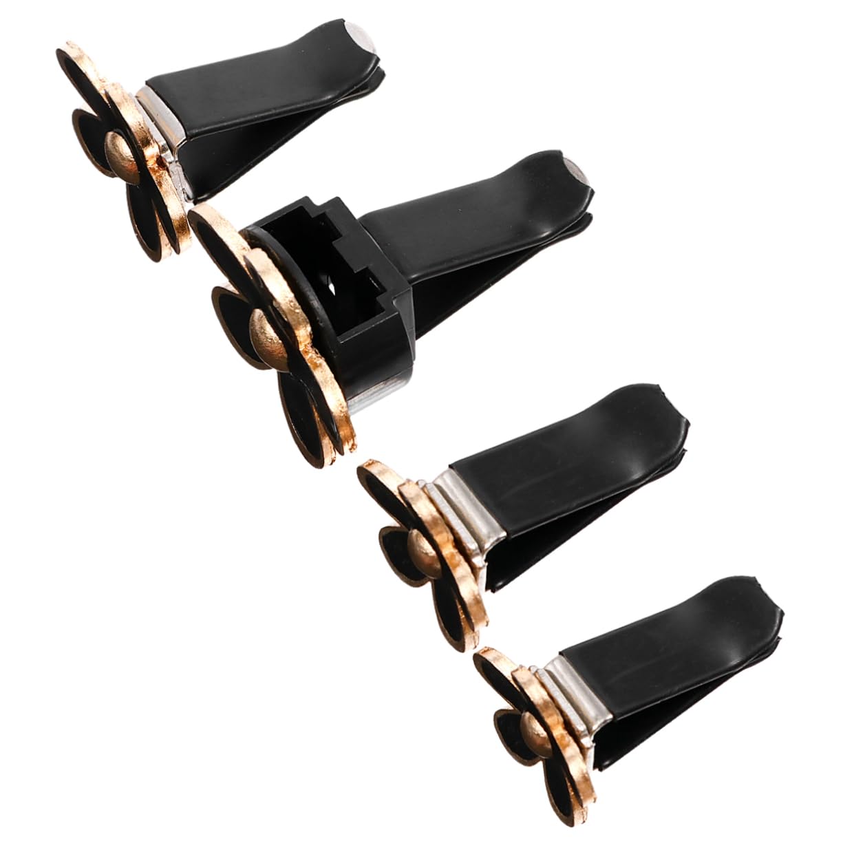 Healeved 12pezzi Diffusore Aromaterapico Fiore Per Auto Elegante Clip Profumo Per Decorazione Interne e Miglioramento Aria