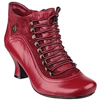 Hush Puppies Women's Vivianna Ankle Boots, Red, 7
