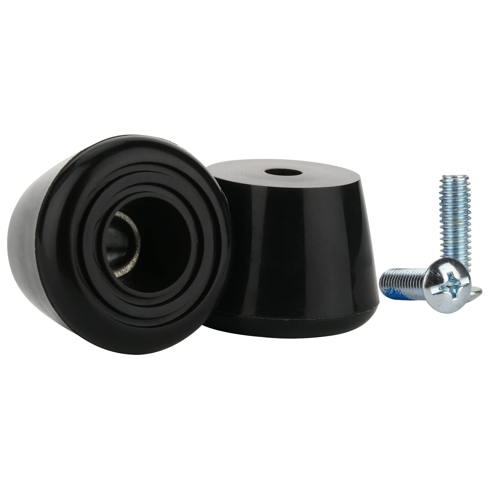 Cosmos 2 Pcs Roller Skate Toe Stoppers Brake Roller Quad Skate Toe Stops with 5/16