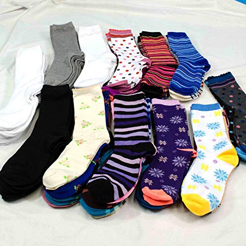 Image of TeeHee Socks Various Sample Socks Value Pack Bulk Socks Wholesale Lot for Women Men Children