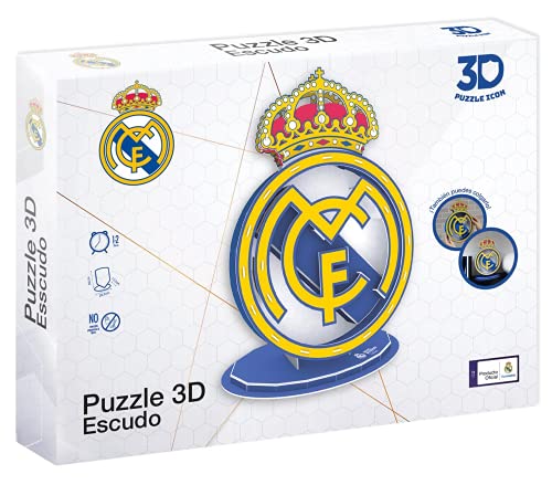Eleven Force - Puzzle Escudo 3D Real Madrid CF (14818) Cover