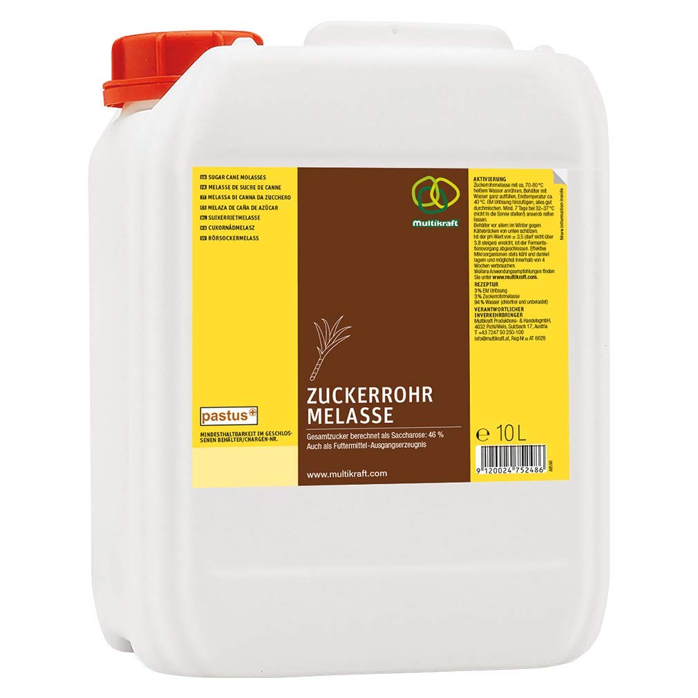 Multikraft Melaza de caña de azúcar, 10 litros.