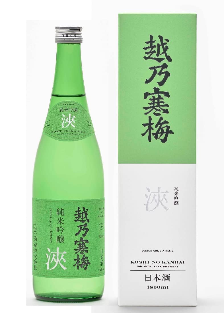 Amazon.co.jp: しっとりとやわらか 越乃寒梅 浹 (amane) 720ml