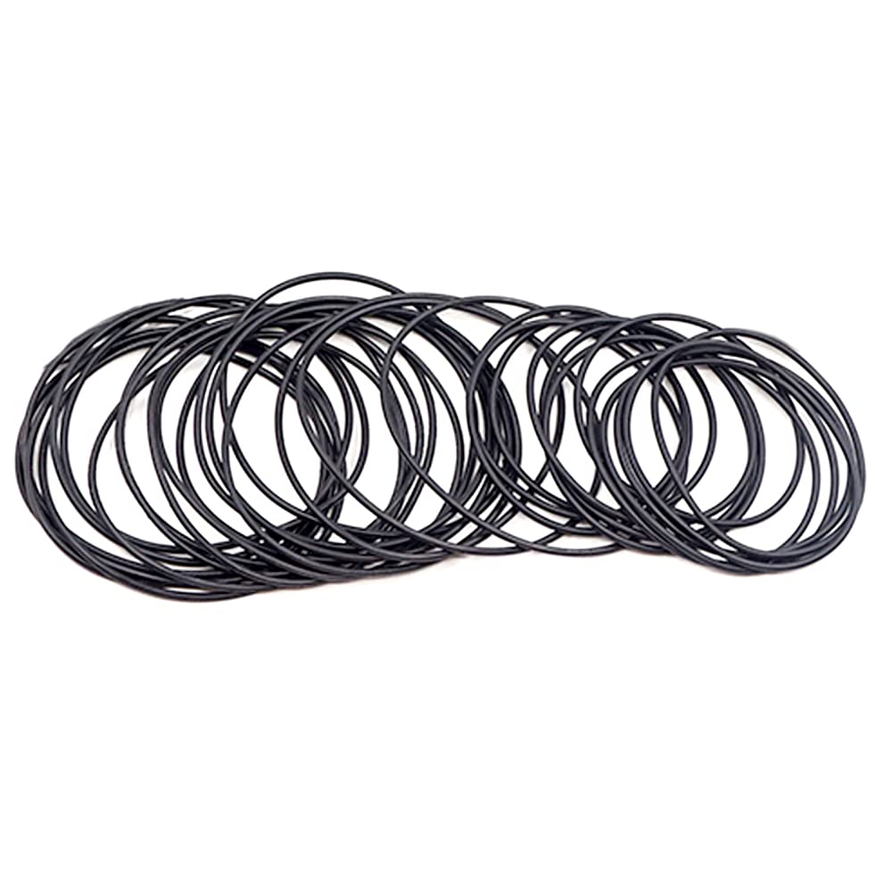 10PCS Rubber Ring NBR Sealing O Ring Thickness CS 2mm,52x48x2mm 