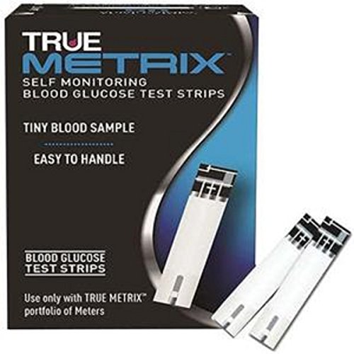 TRUE Metrix Self Monitoring Blood Glucose Test Strips, 100 Count