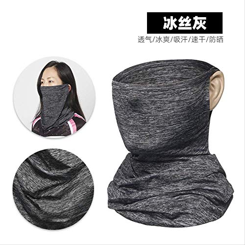 Preisvergleich Produktbild hope1 Hängendes Ohr Eisseide Vollgesichtsommer Sonnenschutzmaske Schal Schal Magisches Kopftuch Kragen Männer Und Frauen Atmungsaktive Reitausrüstung