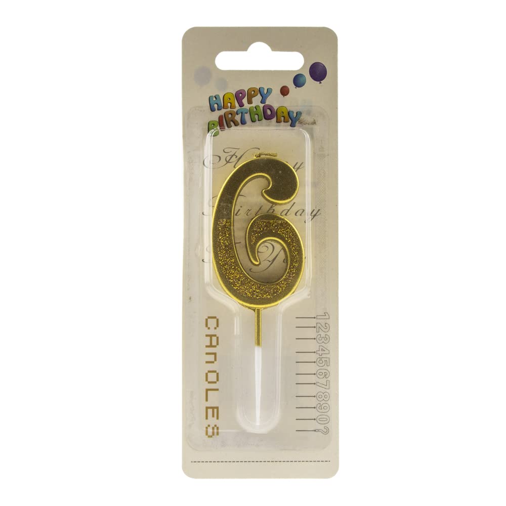 Procos Numeral Candle No.6