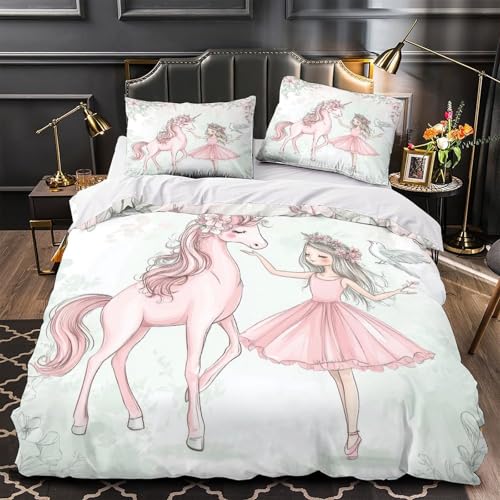 Housse de couette licorne hypoallergénique pour ado sensible - 2