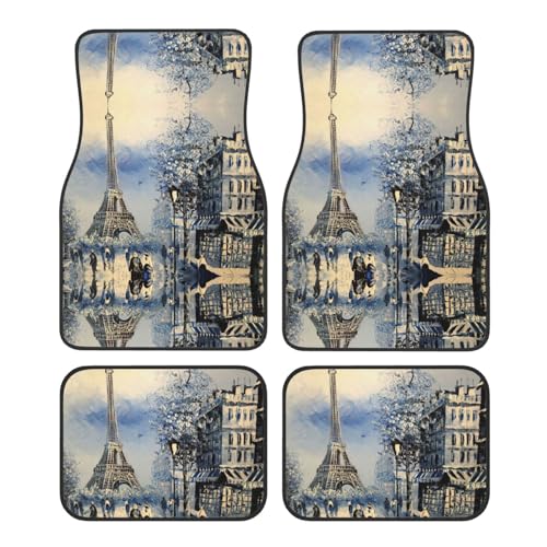 Protégez votre sol auto avec ce lot de 4 tapis universels pour SUV et camion