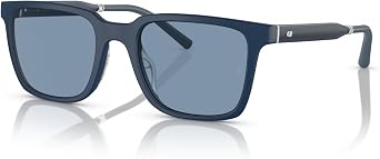 Oliver Peoples 0OV5553SU Mr. Federer 700380 Semi-Matte Blue Ash/Marine Rectangular Mens Sunglasses, 52/20/145