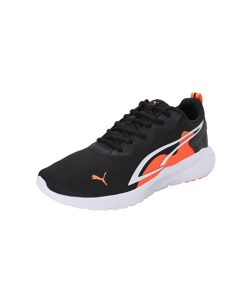 Puma Unisex-Adult All-Day Active Black-Ultra Orange-White Walking Shoe - 9 UK (38626914) (B09YXYSYKS) Amazon Price History, Amazon Price Tracker