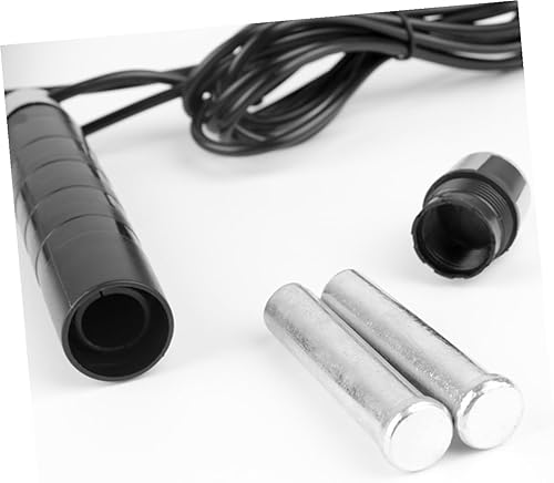 Miniatura 4 de Weighted Jump Rope for Fitness and Endurance Training Metal and Plastic Skipping Rope for Physical Education Equipment for Home and Outdoor Exercise