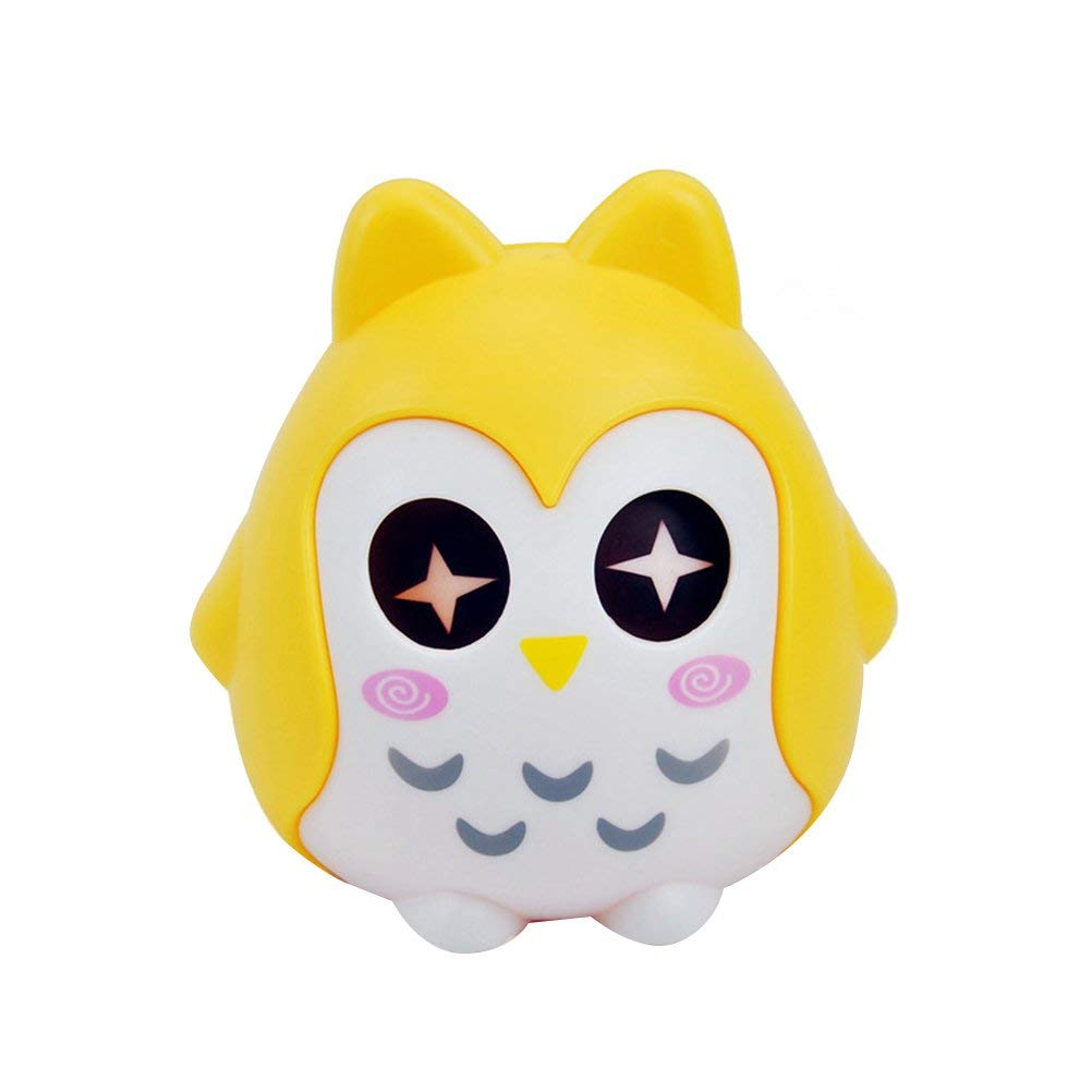 Puthak Plastic Owl Shaped Piggy Bank Cartoon Money Coins Bank Saving Box, Pack of 1 (Multicolor) (B09GKH8X46) Amazon Price History, Amazon Price Tracker
