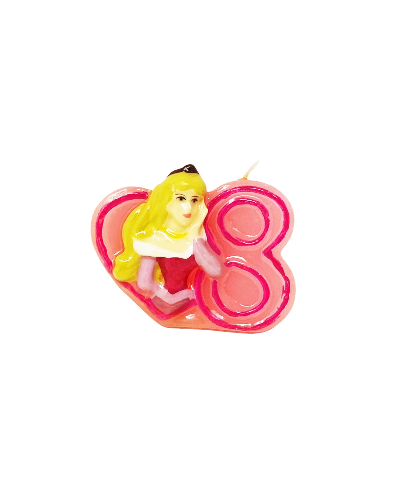 Vela Disney Princesas para cumpleaños (número 8)