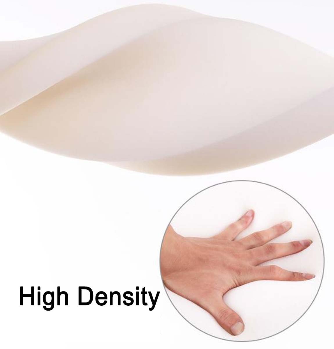 Hoja de espuma de alta densidad para tapicería de tamaño personalizado para cojín de banco, taburete, ventana, asiento de sofá, cama de mascotas, comedor, tapete de repuesto para silla de ruedas (100