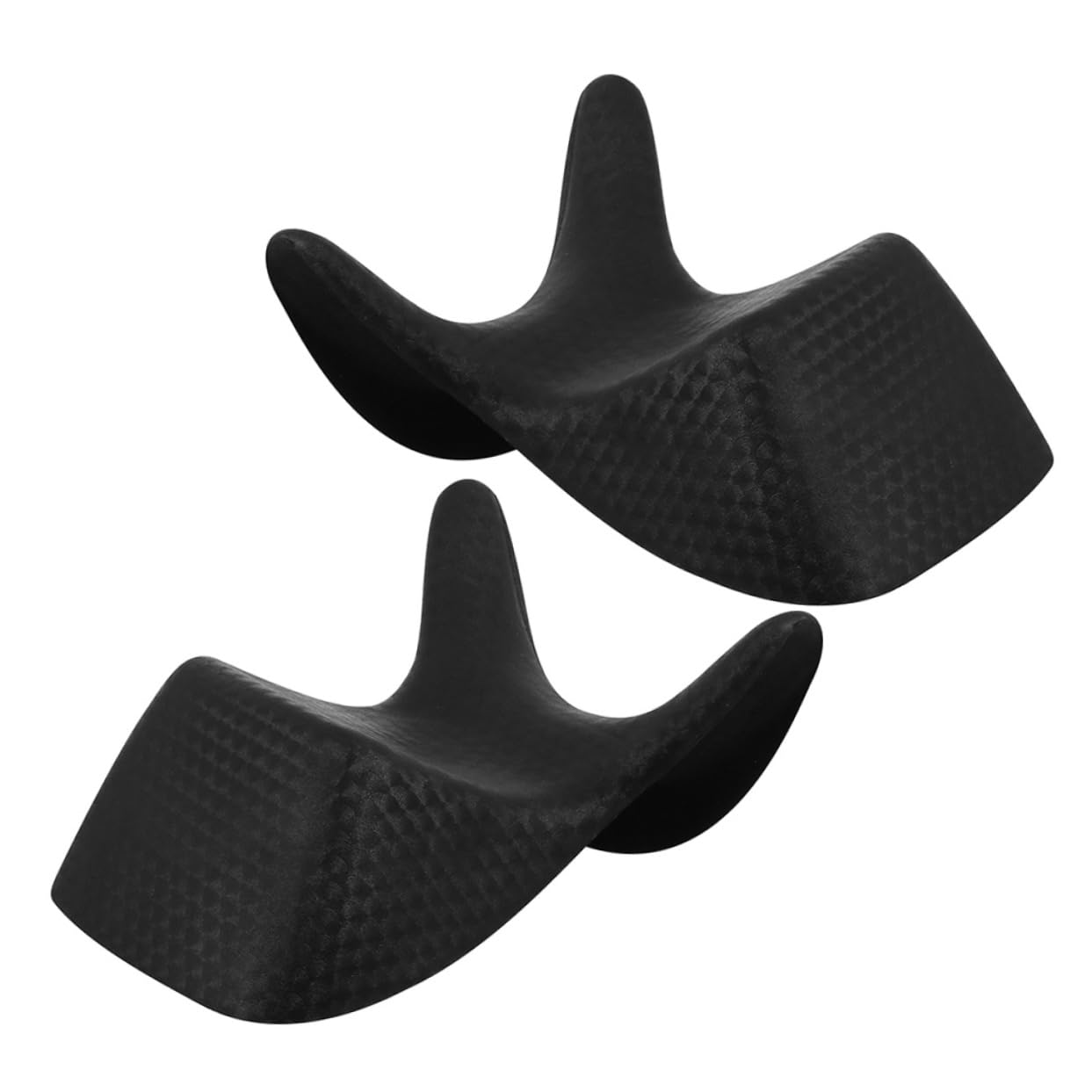 Lot de 2 Coussins Cervical en Gel PVC Confortables, Taille Standard, Repose-Nuque Réutilisable pour Salon de Coiffure, Adapté Bac à Shampoing, Accessoires de Bain pour Lavage