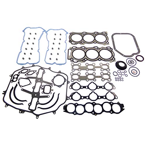 Image of DNJ FGS6046 Full Gasket Set for 2003-2008 Infiniti, Nissan 350Z, FX35, G35 3.5L V6 24V DOHC 3498cc