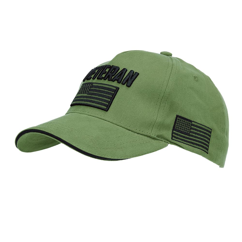 Cappello Baseball Bandiera Americana - Militare, Cotone, Regolabile - Foto 9