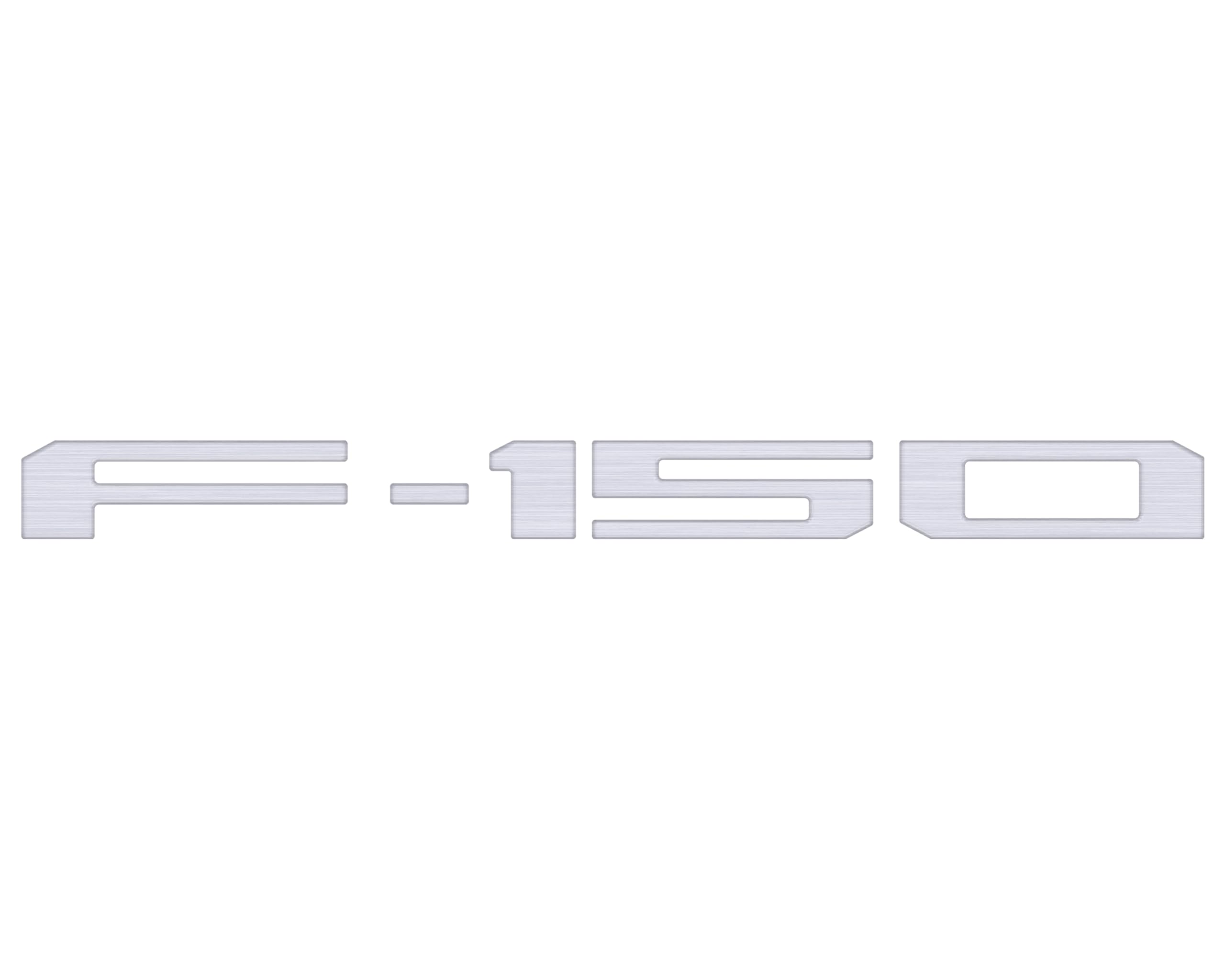 F-150 Tailgate Emblem Letter Inserts - Compatible with 2021-2026 F-150
