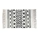 Cotton Printed Rug, Seavish Decorative Nordic with Tassels Geometric Kilim Rug Hand Woven Rag Rug Entryway Thin Throw Rug 2x3 for Living Room Laundry Room Dorm