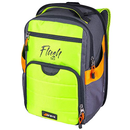 Grays Flash 50: Mochila  color gris y amarillo fluorescente