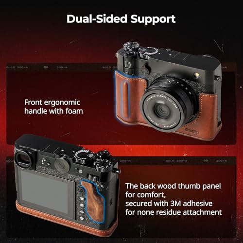 Smallrig Kit Funda de Cuero para FUJIFILM GFX100RF Brown miniatura 3