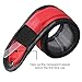 Techion 2 Pack LED Slap Armband/LED Snap on Bracelet with High Visibility for Cycling/Biking/Walking/Jogging/Running Gear (Red Pack)
