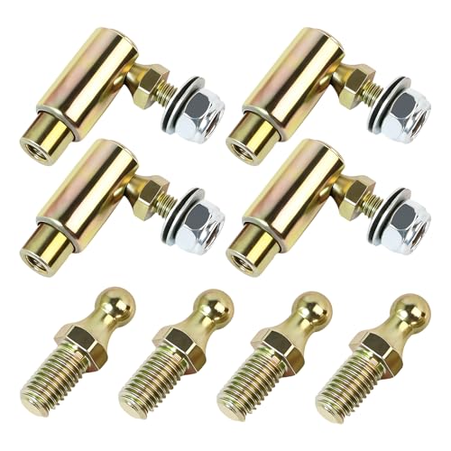 Image of 4 Pcs Quick Release Throttle Disconnect, 10-32 Female Thread | Compatible with Allstar Throttle Cable Ball End, Throttle Cable End, Steel Carburetor Connecting Rod