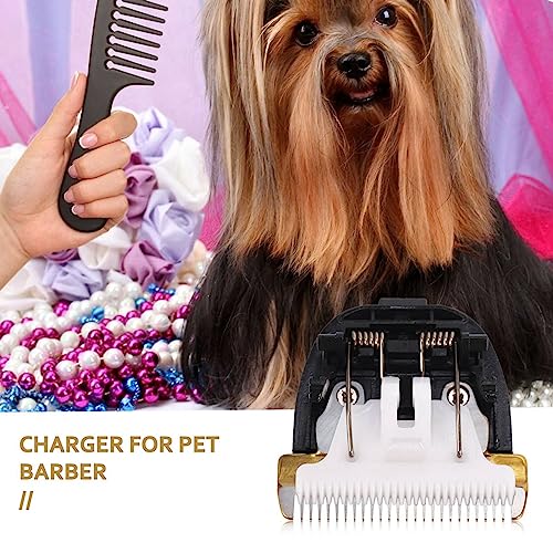 Liseng Pflege Keramik Kopf Rasier Klinge 40Mm 24 ZäHne für Tier Clipper Trimmer
