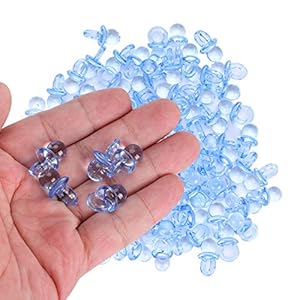 Milieuvriendelijke hittebestendige babydouche-decoratie, babyfopspeen, klein formaat babyshowerdecoratie Feest voor…