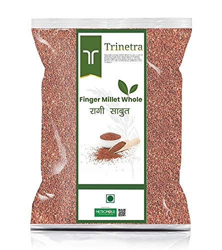 Image of Trinetra Ragi Sabut (Finger Millet Grain) | Calcium-Rich Healthy Millet for Everyday Use | 5kg